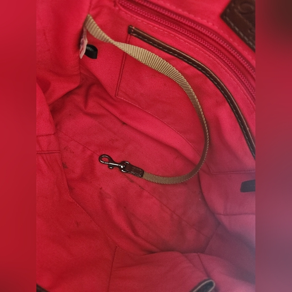 Dooney & Bourke Black and Brown Monogram Bag - Picture 12 of 16